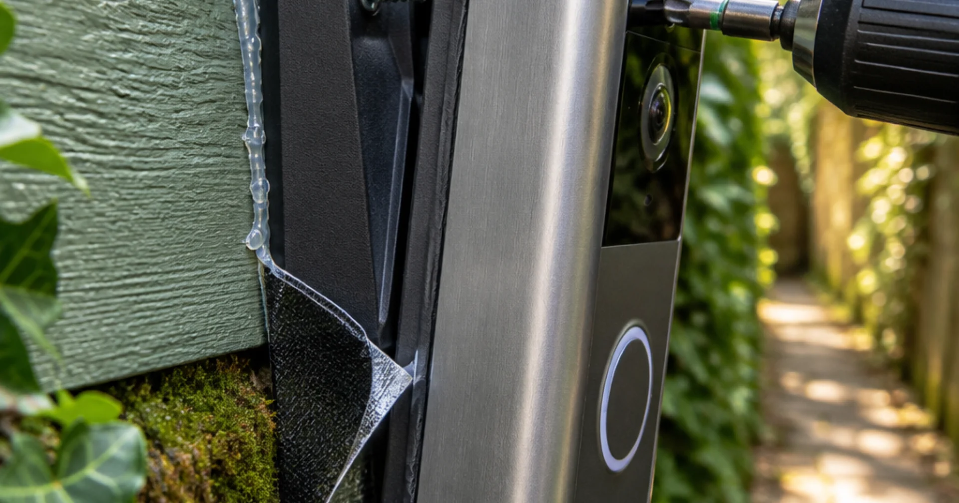 Mounting a Ring doorbell on a side entrance: angles, weatherproofing, and zone tricks for narrow paths