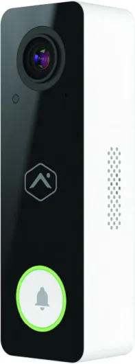 Alarm.com ADC-VDB750 2MP Wi-Fi Video Doorbell Camera; Full HD Resolution; HDR; IR Night Vision; Dual Wi-Fi Antenna for Improved Range; Two-Way Audio; Requires Alarm.com Subscription