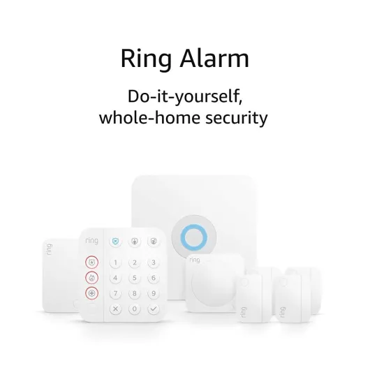 Alarm 8-piece kit (2nd Gen) - home security system with optional 24/7 professional monitoring Ring Alarm Device Only
