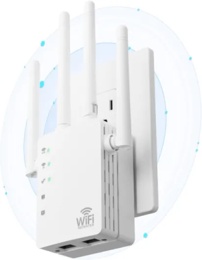 2025 WiFi Extenders Signal Booster with Dual Band 5GHz/2.4GHz, Long Range Up to 13888 sq - ft & 150+ Devices, Internet Extender WiFi Booster, WiFi Extenders Signal Booster for Home and Outdoors white-bi2