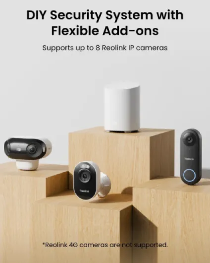 Battery Wireless 2K Video Doorbell with 1:1 Head-to-Toe View, Video Call & Package Detection + Home Hub Mini, All-in-One Security Center with Local Storage, Dual-Band Wi-Fi, AES-128 Encryption