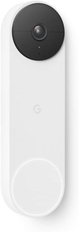 Google Nest Doorbell Wireless Video Doorbell French