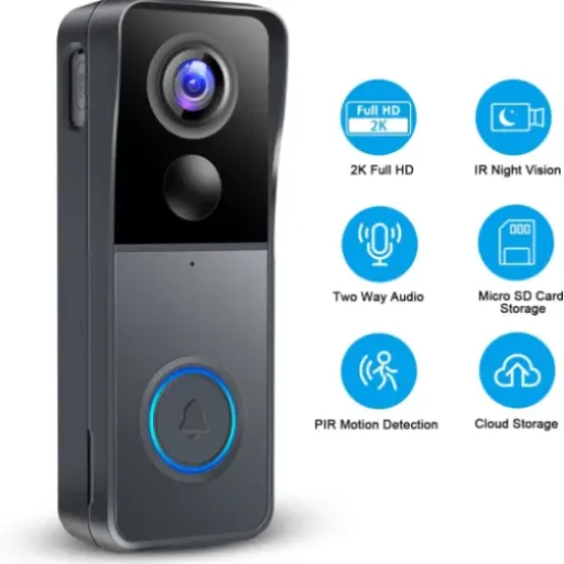 KAMEP Bell J9 Review: a no-frills 2K video doorbell that keeps things simple and cheap