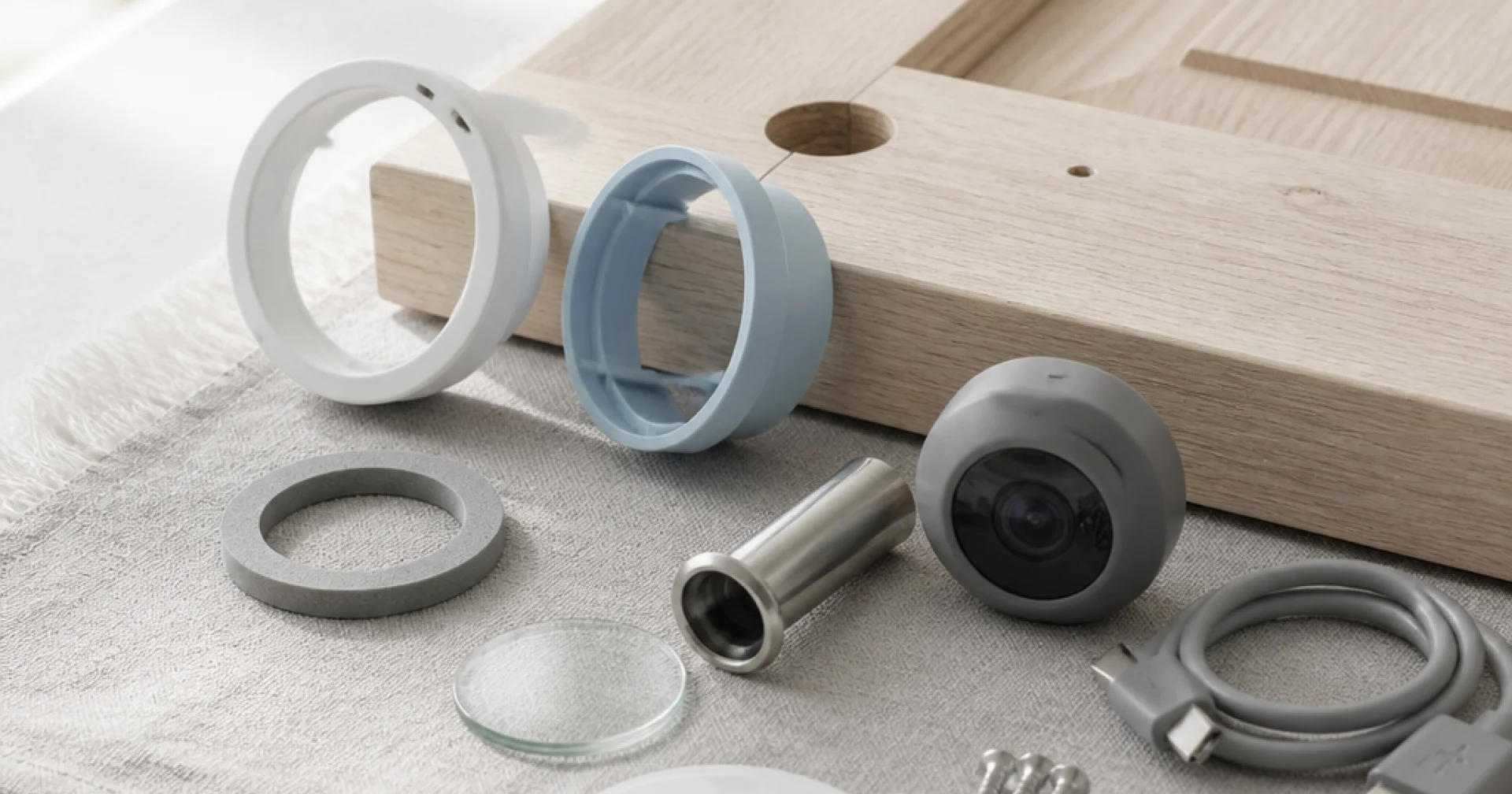 Ring's Peephole Cam 2K: the no-drill doorbell that replaces your peephole